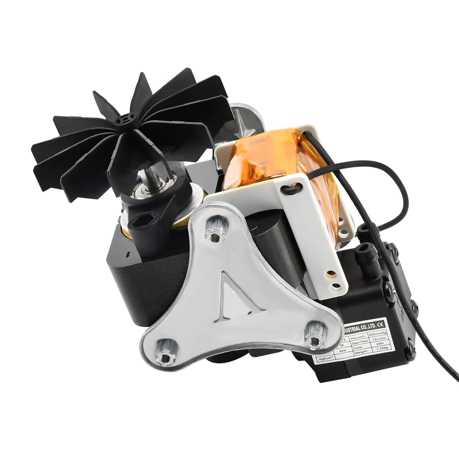 220v OilFree Small Vacuum Pump Maintenance Silent Oilless Suction Pump(VN-18-2)