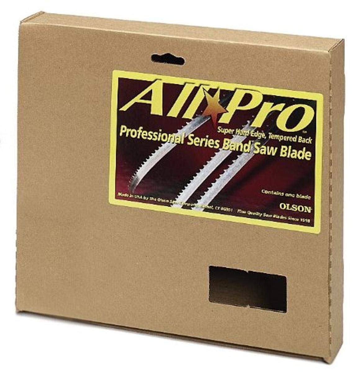 Olson Saw APG77193 5/8 by 0.025 by 93-1/2-Inch All Pro PGT Band 3 TPI Hook Saw Blade