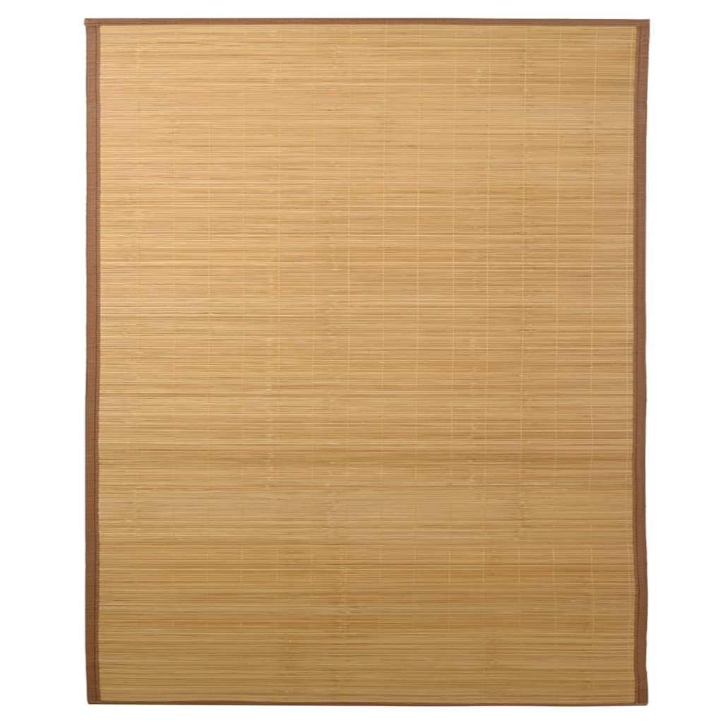 Tapis moderne en bambou antidérapant facile d'entretien pour salon