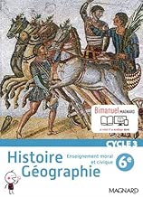 Download Histoire géographie, enseignement morale et civique 6e cycle 3 - Nouveau programme 2016 PDF