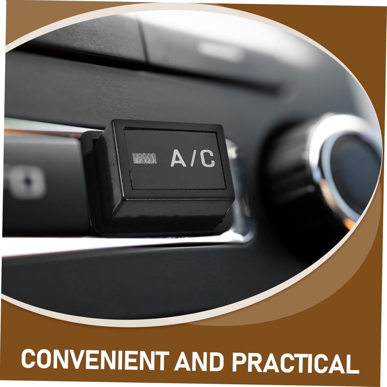 Auto Ac Switch Button for Car Air Conditioning System Highly Responsive Effortless Installation Sleek Design Compatible with Vehicle Ac Systems Upgrade for Smooth