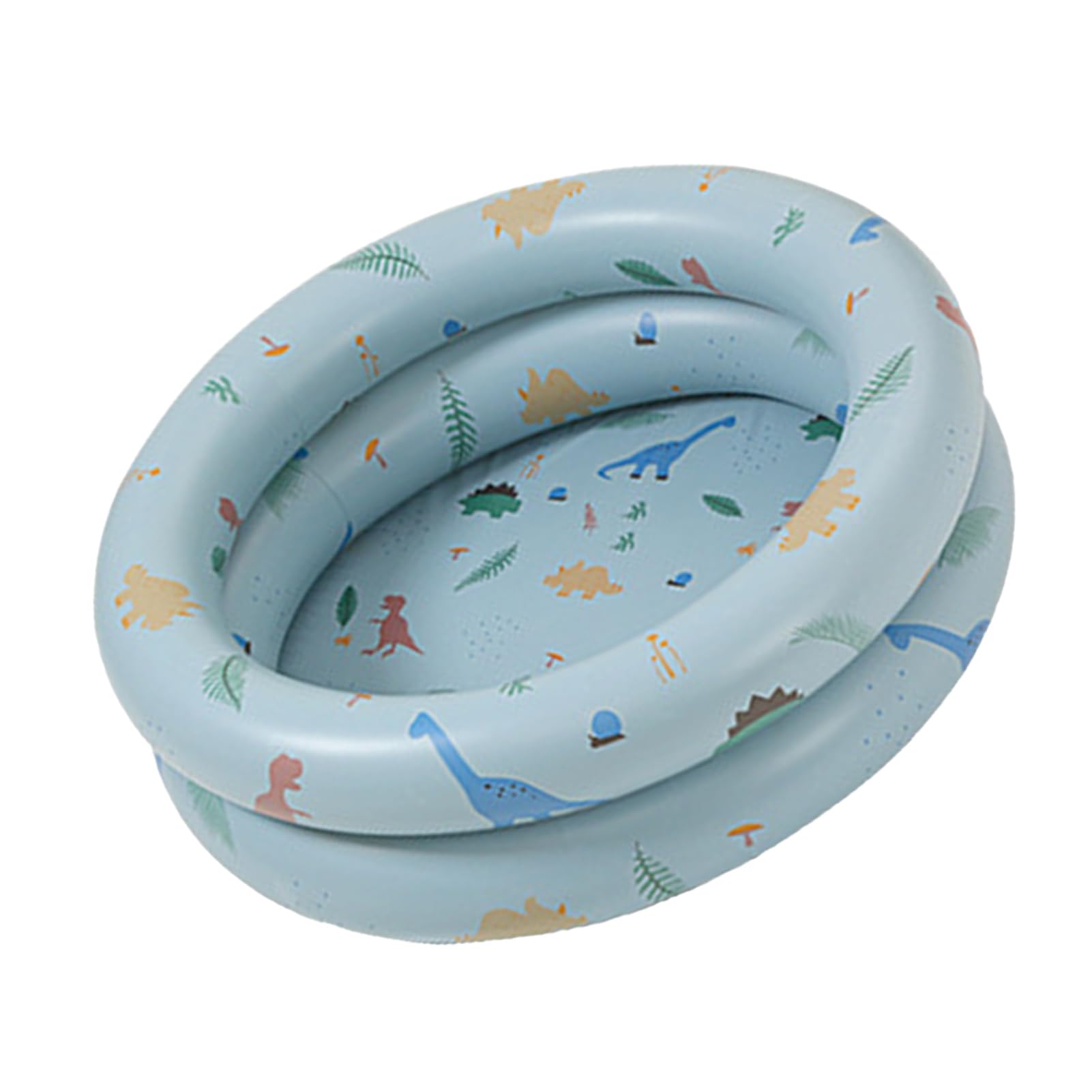 Inflatable Paddling Pool Inflatable Pool Baby Retro Blow Up Swimming Pool Family Cute Style Thickened Water Pool for Indoor or Outdoor Play (Type 2) - Image 2