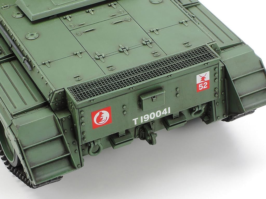 Tamiya 300035221 Spielzeug Military 300035221-1 WWII British Tank Cromwell Mk.IV Cruiser (1), Faithful Replica, Plastic, Crafts, Model Kit, Assembly, Unpainted, Green, 1:35