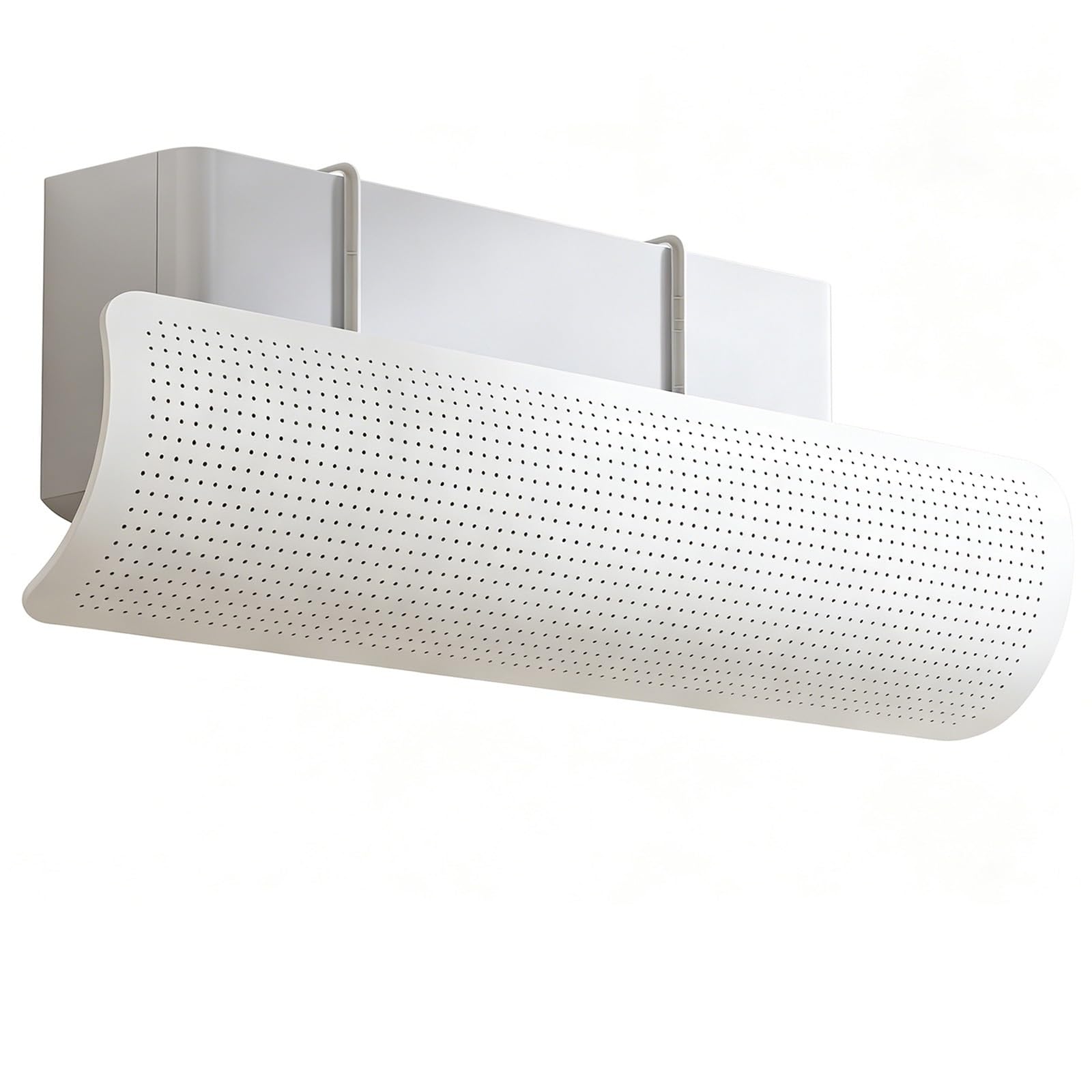 AC Air Deflector, 35.4X6.7in Air Conditioner Wind Deflector, Soft Airflow Panel, Anti Direct Blow Vent Cover for Home Office