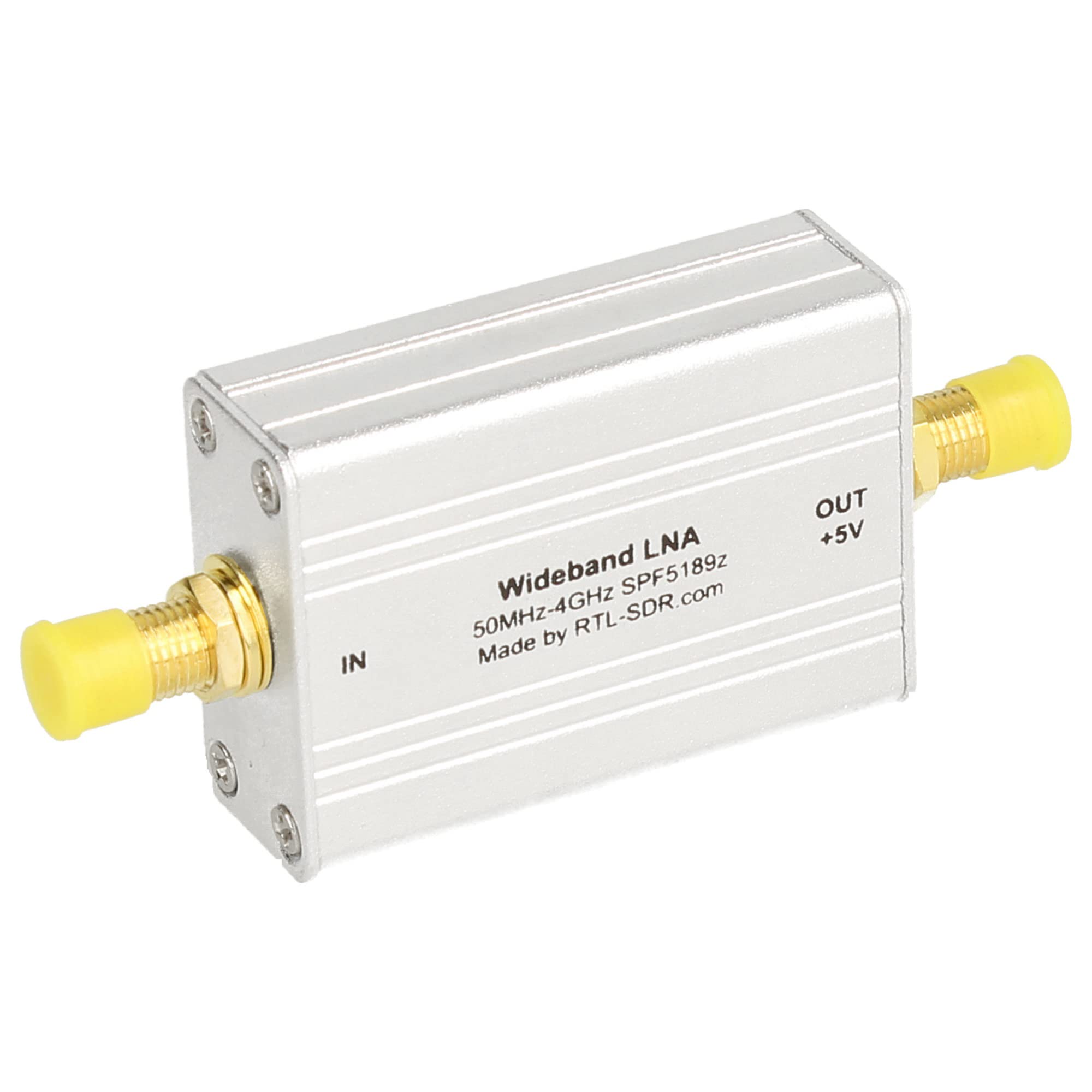 RTL-SDR Blog LNA Wideband Low Noise Amplificateur Bias Tee Powered + adaptateur