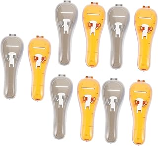 Beavorty Razor Travel Case Travel Container 10 Pcs Razor Storage Box Travel Razor Case Shaver Protective Box Razor Storage Container Razor Holder