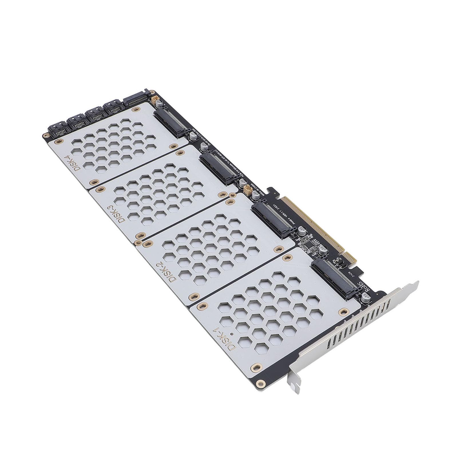 U.2 NVME do PCIE 4.0 Adapter, Obsługuje U.2 NVME lub 2,5 -calowe Dyski Twarde, Komponenty Wewnętrzne z Dyskiem Twardym