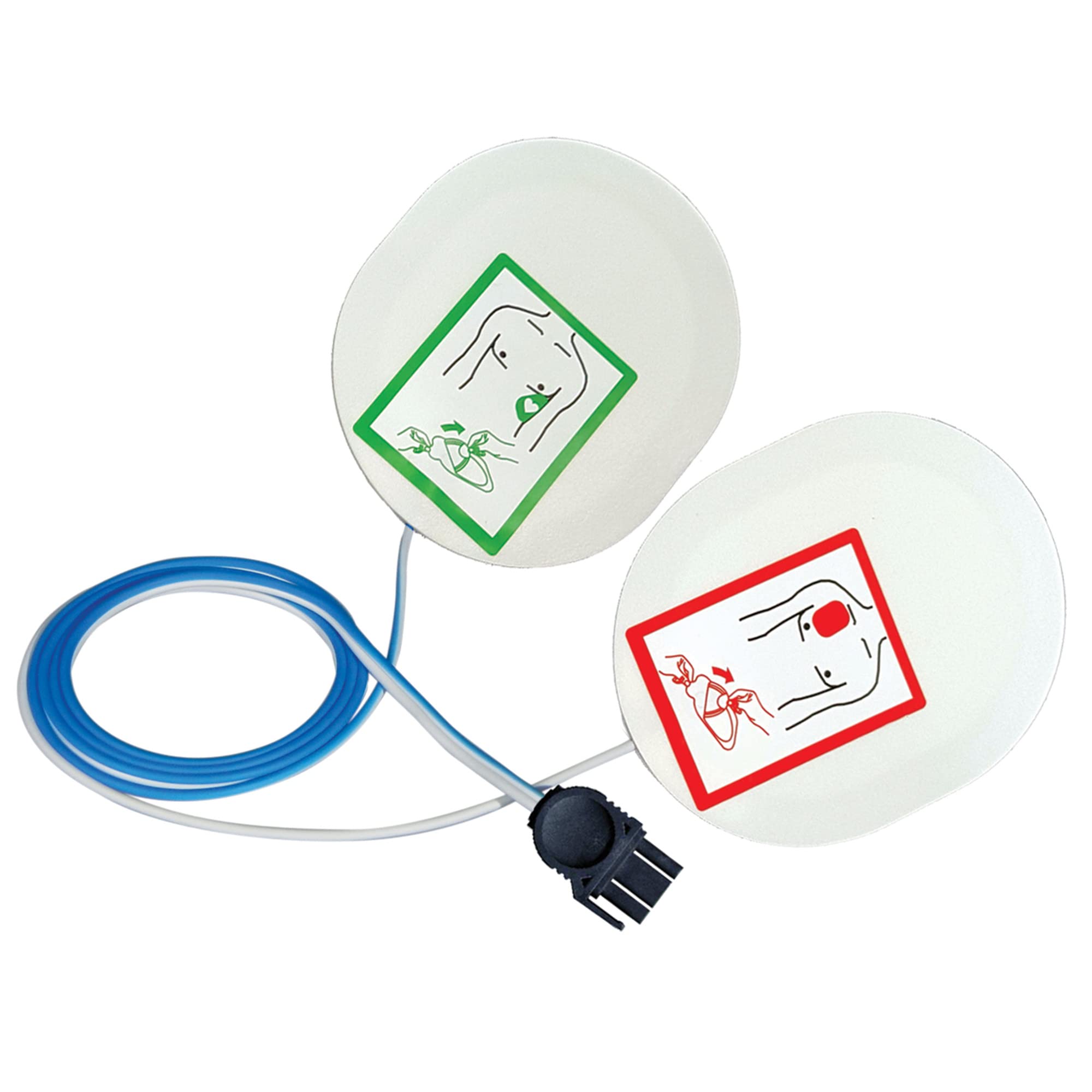 Gima 33587 Placche Compatibili per Defibrillatori, Medtronic, Osatu, Bexen