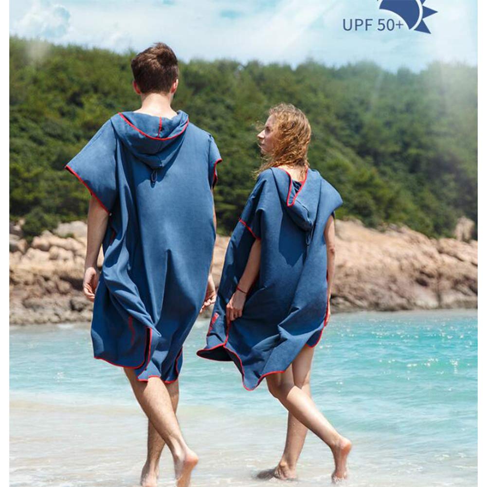 Accappatoio Con Cappuccio The One Towelling® Verde Scuro S/M - 7