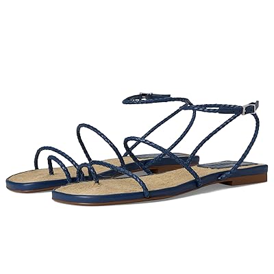 Schutz Kaya Straw Flat Women