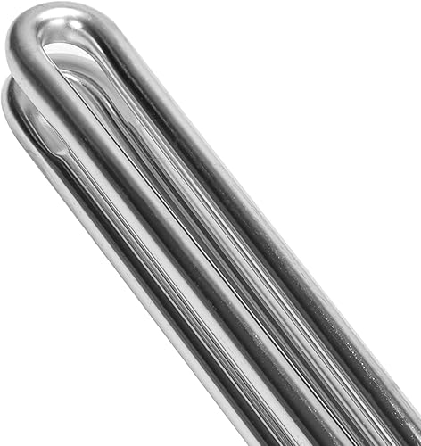 Miniatura 4 de DERNORD Calentador de agua de inmersión de acero inoxidable con elemento calefactor plegable de 1.5 pulgadas (OD50.0.197 in) Tri-clamp (240v 6500w)