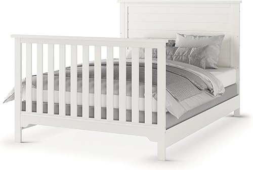 Miniatura 4 de Child Craft Full Size Bed Rails Converts Woodland and Farmhouse 4-in-1 Convertible Crib into Full Size Bed, Made of Sturdy Pinewood, Baby Safe