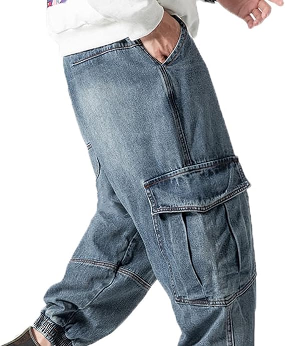 Jeans cargo pants mens Clearance