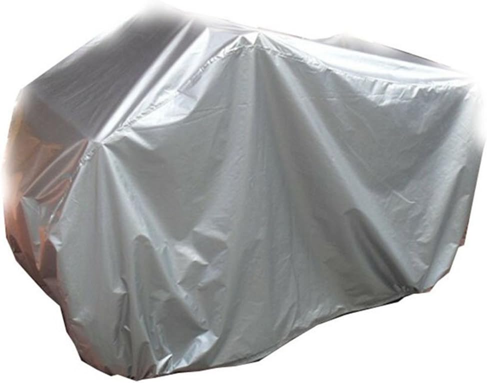 AiJump Waterproof Universal ATV UTV Cover All Weather Protection Anti Rain Sun UV Dustproof Heavy Duty Cover Silver