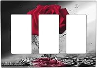 Vista 10 de Deep Blue Sea Turtles 1 Gang Outlet Covers Duplex Receptáculo Placa de pared Decorativa Eléctrica Placa Delantera Interruptores de Luz para Cocina