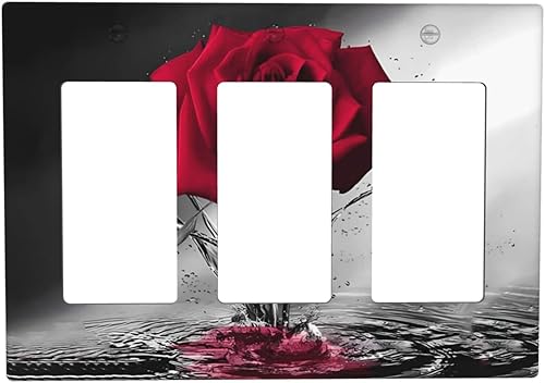 Miniatura 10 de Deep Blue Sea Turtles 1 Gang Outlet Covers Duplex Receptáculo Placa de pared Decorativa Eléctrica Placa Delantera Interruptores de Luz para Cocina