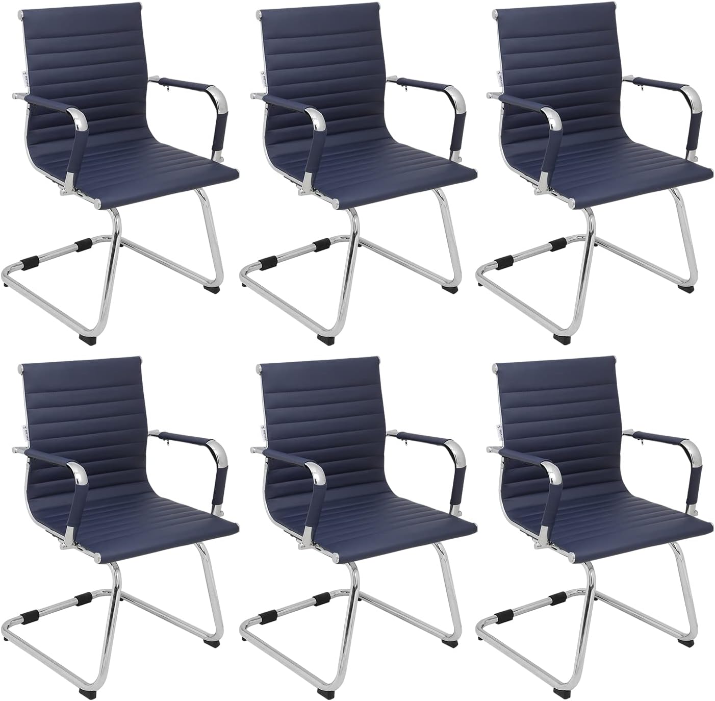 Okeysen Conference Room Chairs Set of 6, 6 Pack Modern