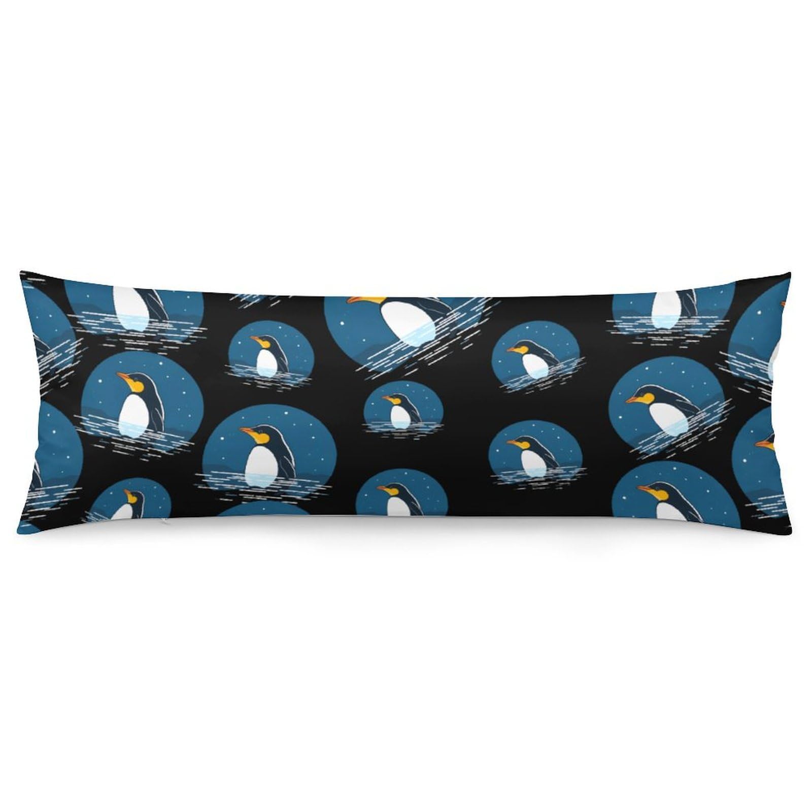Cartoon Penguines Throw Pillow Case Long Body Pillow Cover Pillowcase Fashion Accessories Home Decor