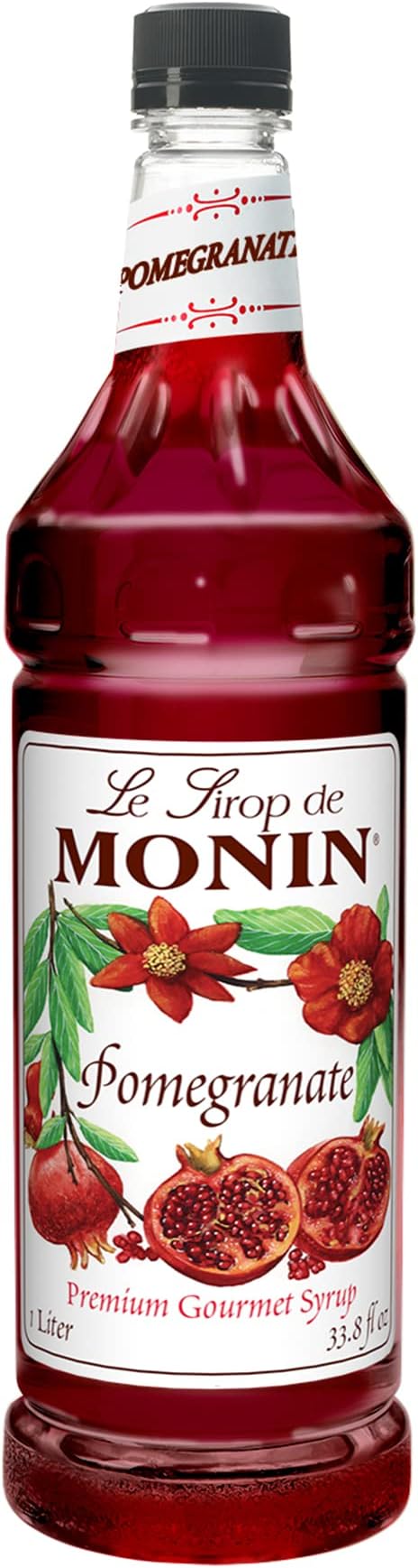 Monin Rich Red Pomegranate Syrup 1 Liter