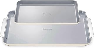 Caraway Non-Stick Ceramic Baking Sheet Duo - Naturally Slick Ceramic Coa...
