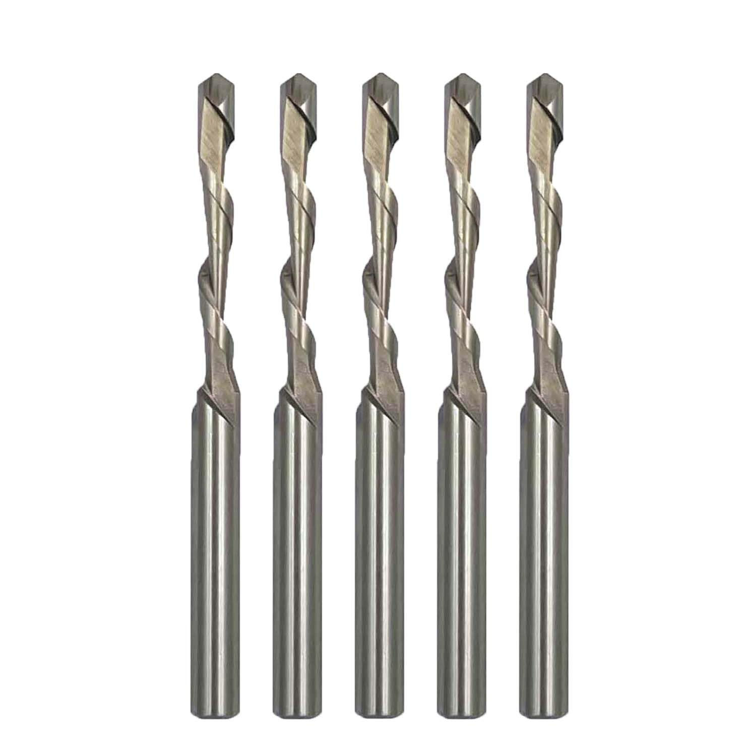 12 Pieces Drywall Cutting Tools 3/16 Inch Guide Point Cutting Bits,HSS65(M2) Materials Drill Bits, Cutting Drywall, Used for with Spiral Saw and Power Tools