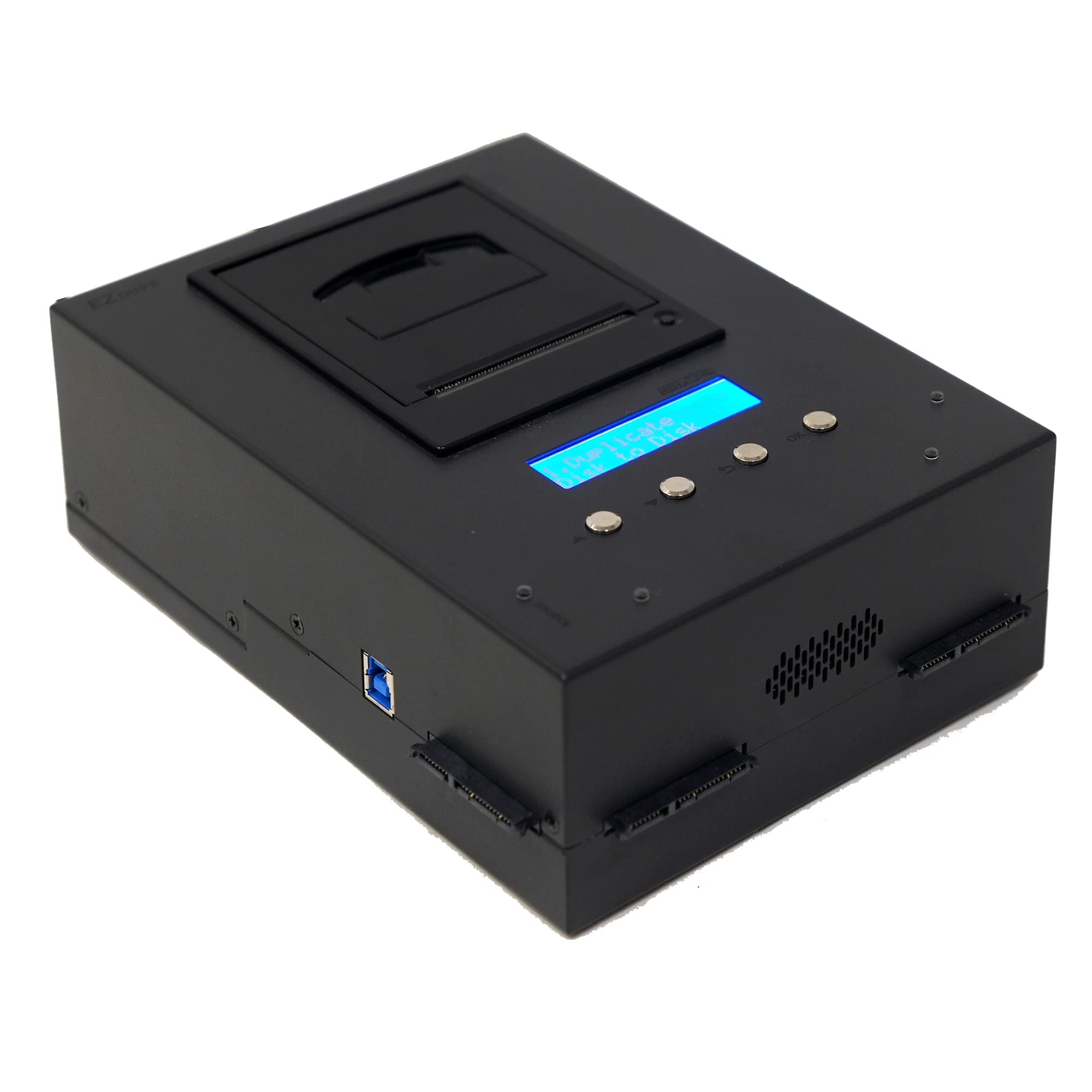 EZ Dupe HD Pal Pro 1 to 3 Hard Drive Duplicator 36GB/Min & Analysis Lab - Deluxe Kit with Rugged Protective Case - SATA & IDE PATA 3.5