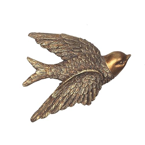 S-MANTIS Vintage Wall Sculpture // Antique Bird