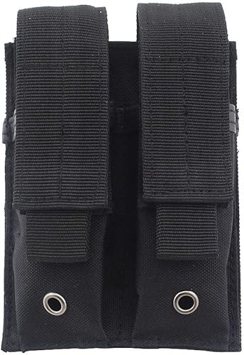 Miniatura 6 de Depring Doble pistola Mag bolsa Molle Tactical EDC EMT herramienta organizador titular