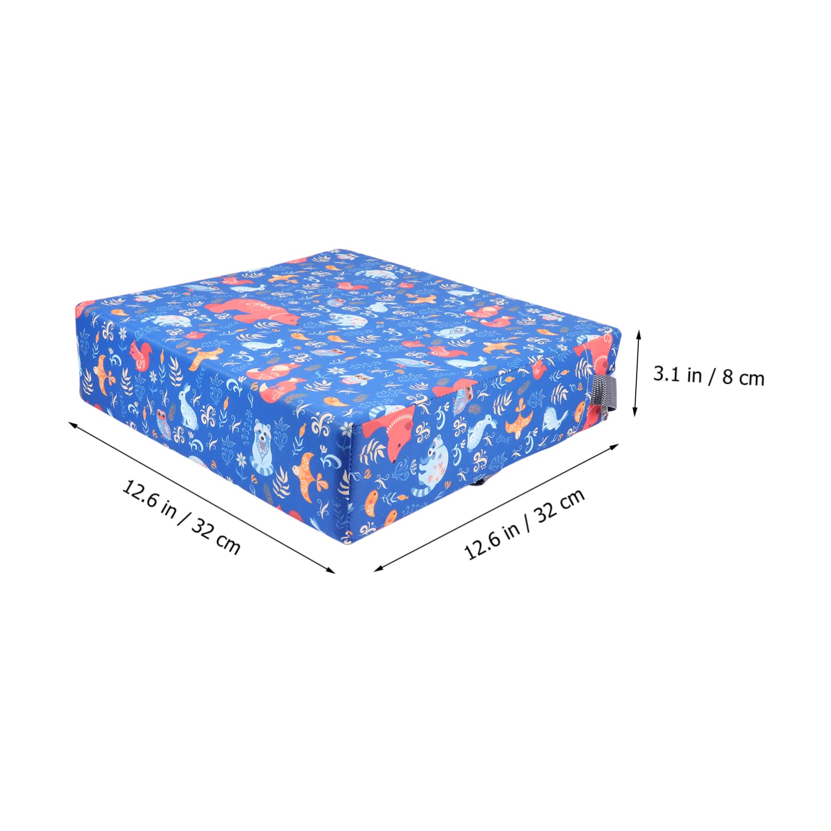 ibasenice 1 Pc Almohadilla elevadora para niños cojín para silla de comedor infantil Cojín de telesilla sillas de comedor aumentó refuerzo Alfombrilla para silla de comedor. almohadón bebé