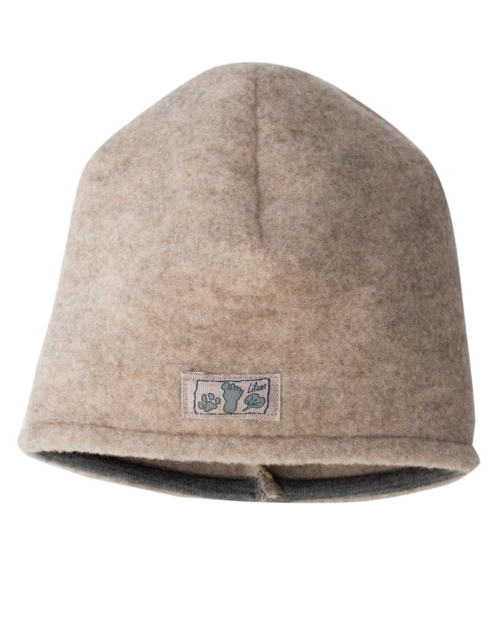 Gorro de forro polar para bebé de lana orgánica kbT, gorrito de invierno transpirable 2