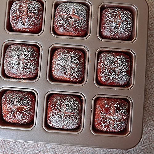 Moule de cuisson 9 cavités antiadhésif pour biscuits parfaits