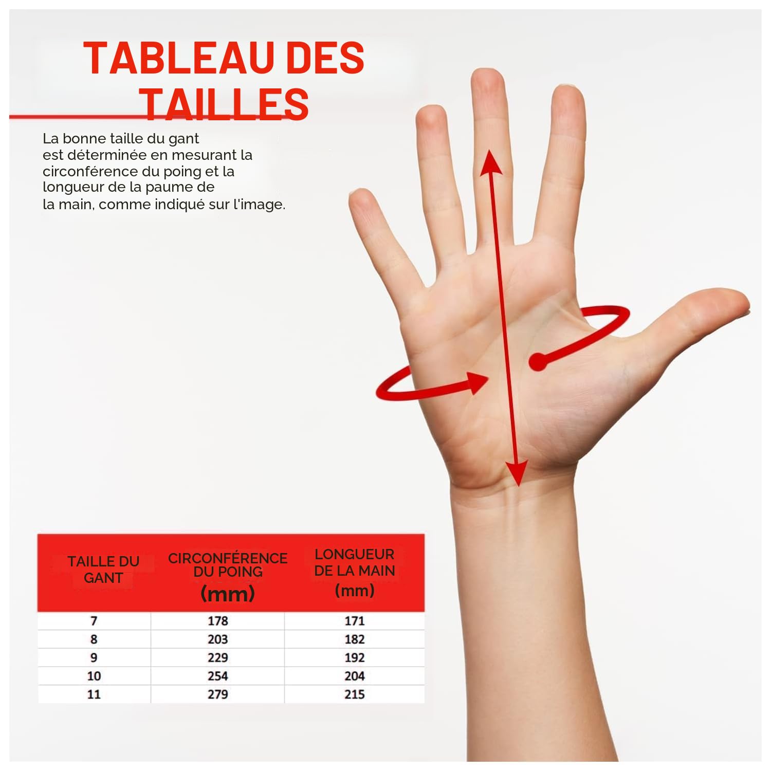 BWOLF Mana Lot de 12/60 Paires de Gants de Travail Cuir Gants Cuir Travail, Résistants à la Déchirure avec Poignet Élastique (10, 12 pièces)