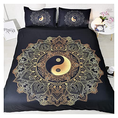 Linge de lit double Gossip avec fermeture éclair ciel étoilé