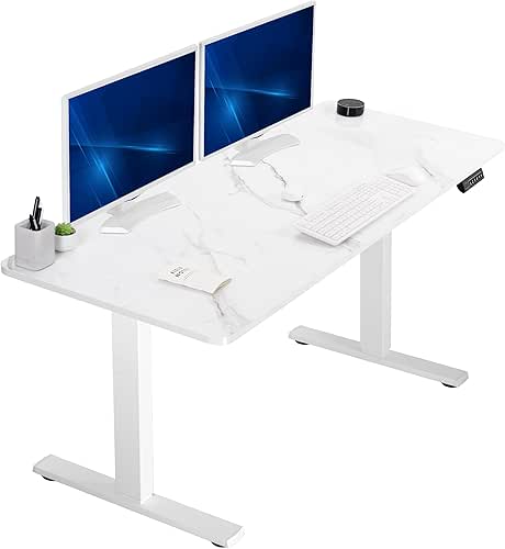 VIVO Electric Dry Erase 60 x 24 in Standing Desk,