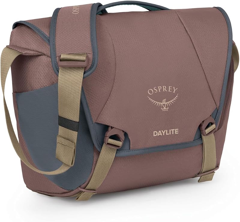 Daylite 12L Messenger Bag - Durable Crossbody Shoulder Bag with Laptop Sleeve and Bottle Pocket