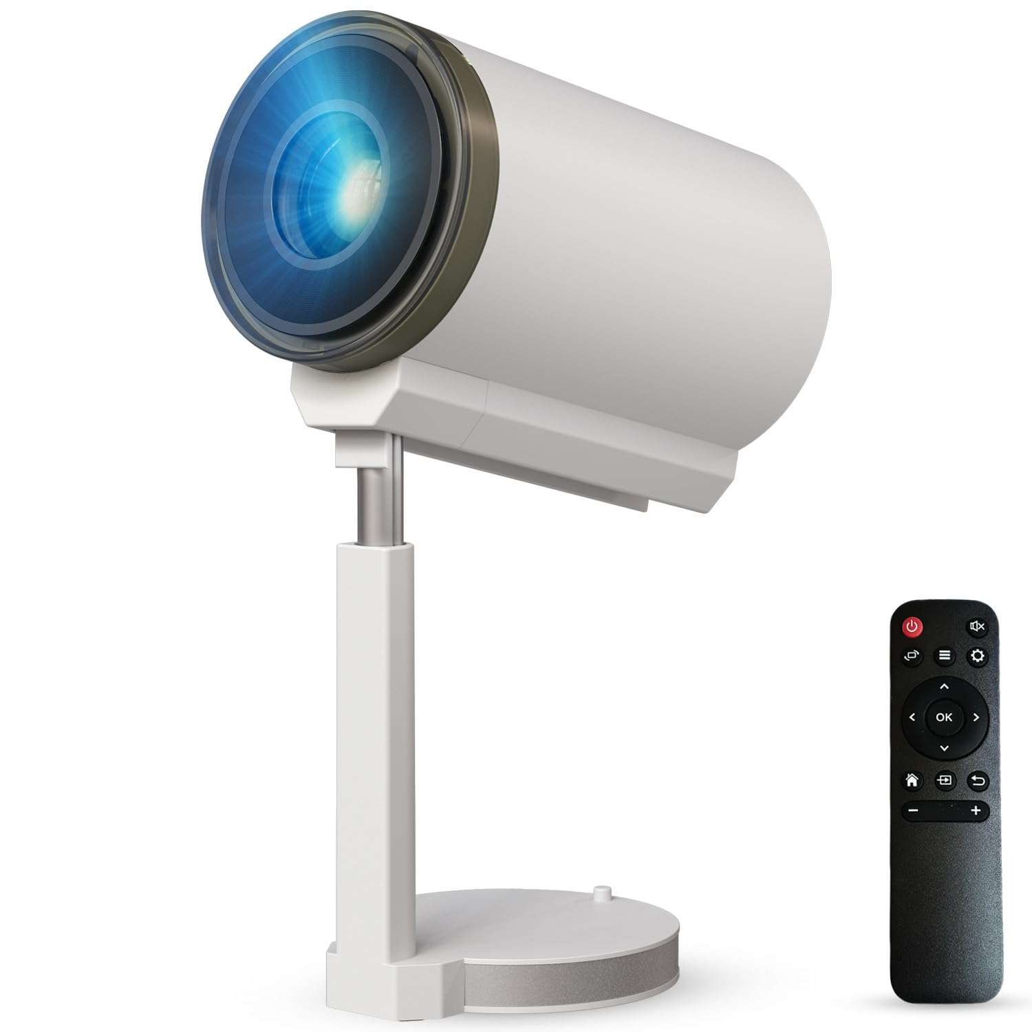 Portronics Beem 520 Smart LED Projector,720p HD Native,2200 Lumens,Ceiling Mountable,Bluetooth & Wi-Fi, Auto Keystone,3W Speaker,Adjustable Telescopic Stand(White)-picture-29