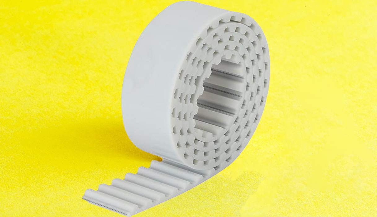 PU Zahnriemen AT20 mit Stahlzugstrang Breite 25/50/75 METERWARE 1Stk.=1m (75 mm)