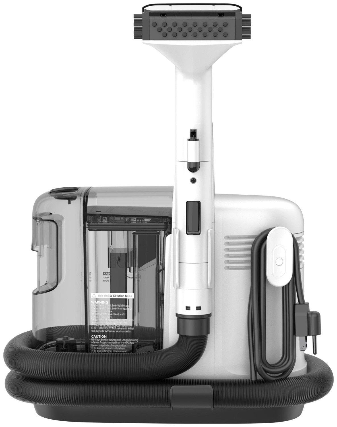 Tineco iCarpet Spot Machine de Nettoyage de Tapis À la Main Noir, Blanc