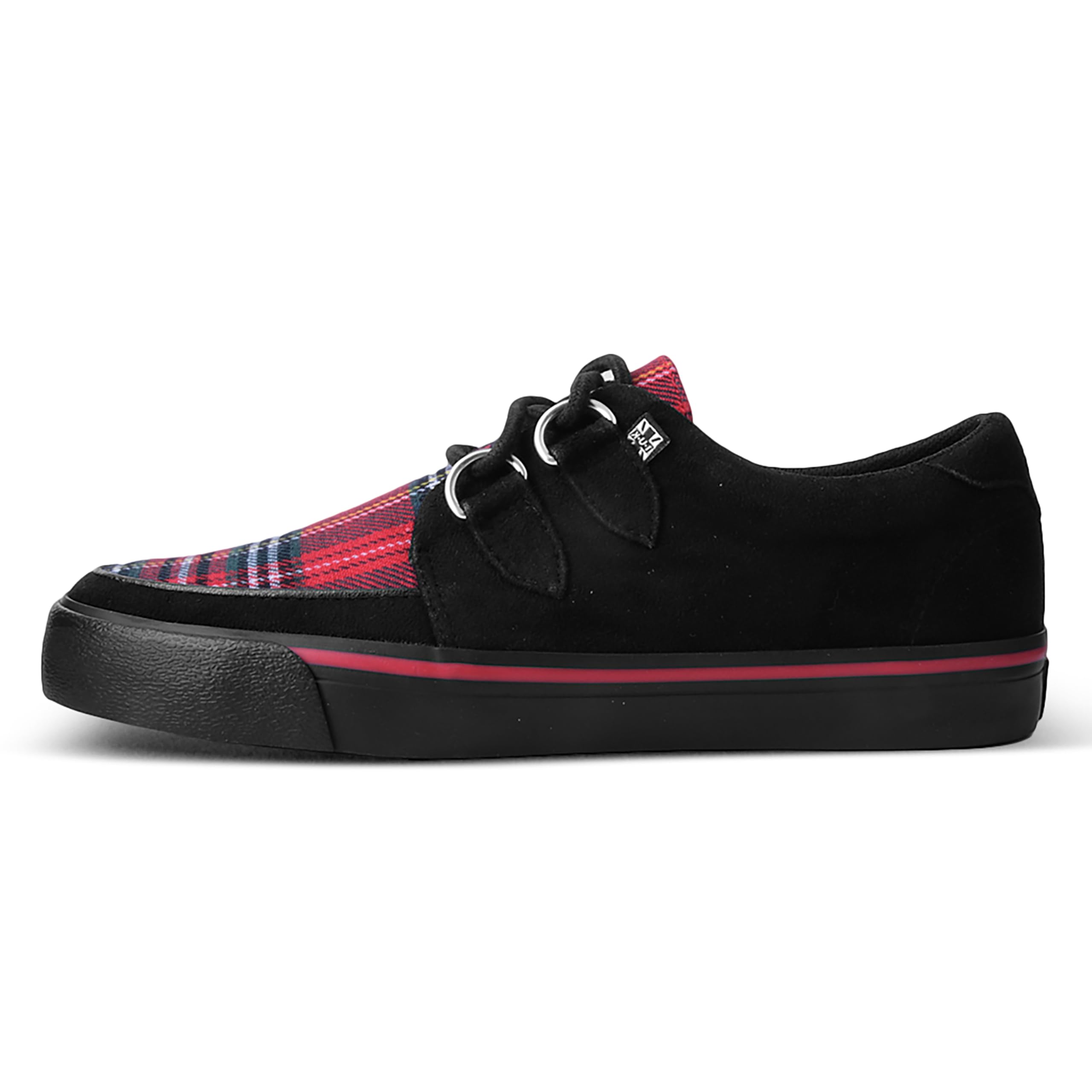 T.U.K. Vegan Creeper Sneaker - Scarpe da Ginnastica da Uomo e da Donna - Stile Punk, Goth e Rocker in Pelle e Scarpe Stringate