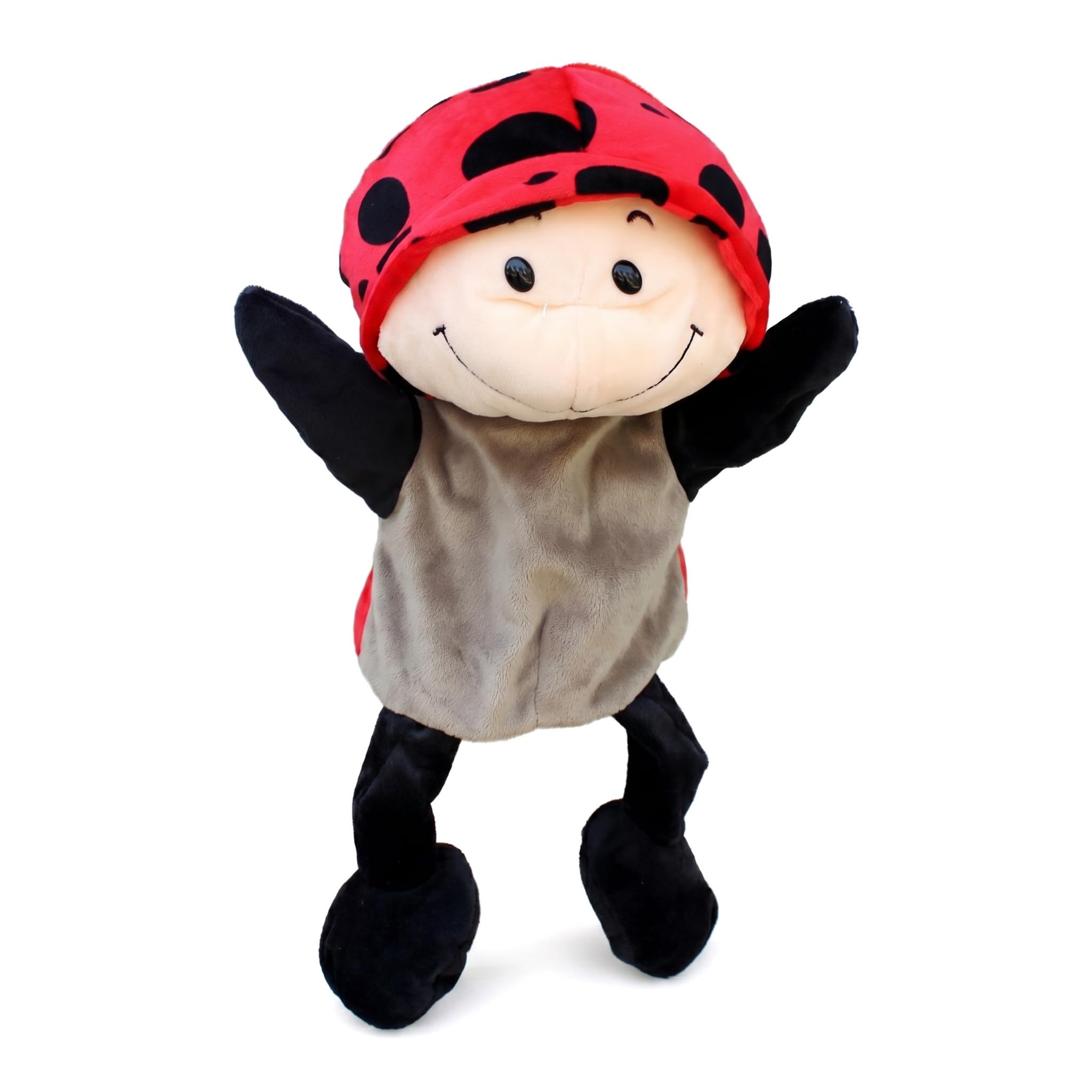 LOMTRATS Animal Hand Puppets for kids,Toddler Includes Wolf Tiger Lion Monkey with Legs, Perfect for Storytelling,Teaching,Preschool,Birthday Gifts