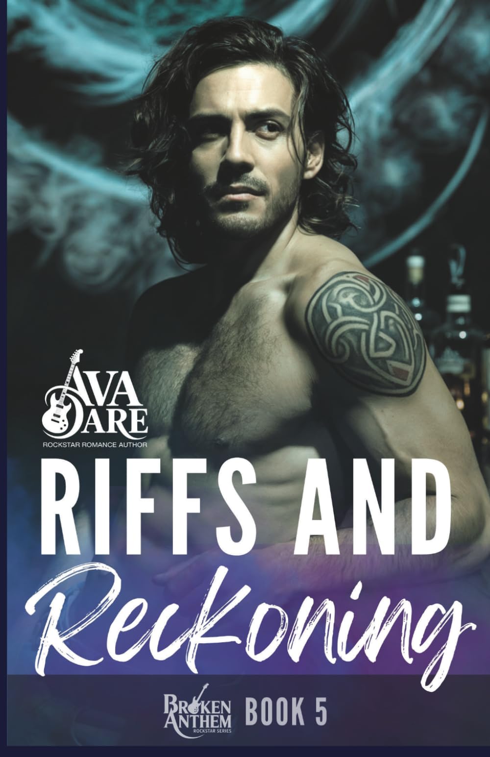 Riffs and Reckoning: A Fake-Dating, Best Friend’s Sister Rockstar Romance (Broken Anthem)