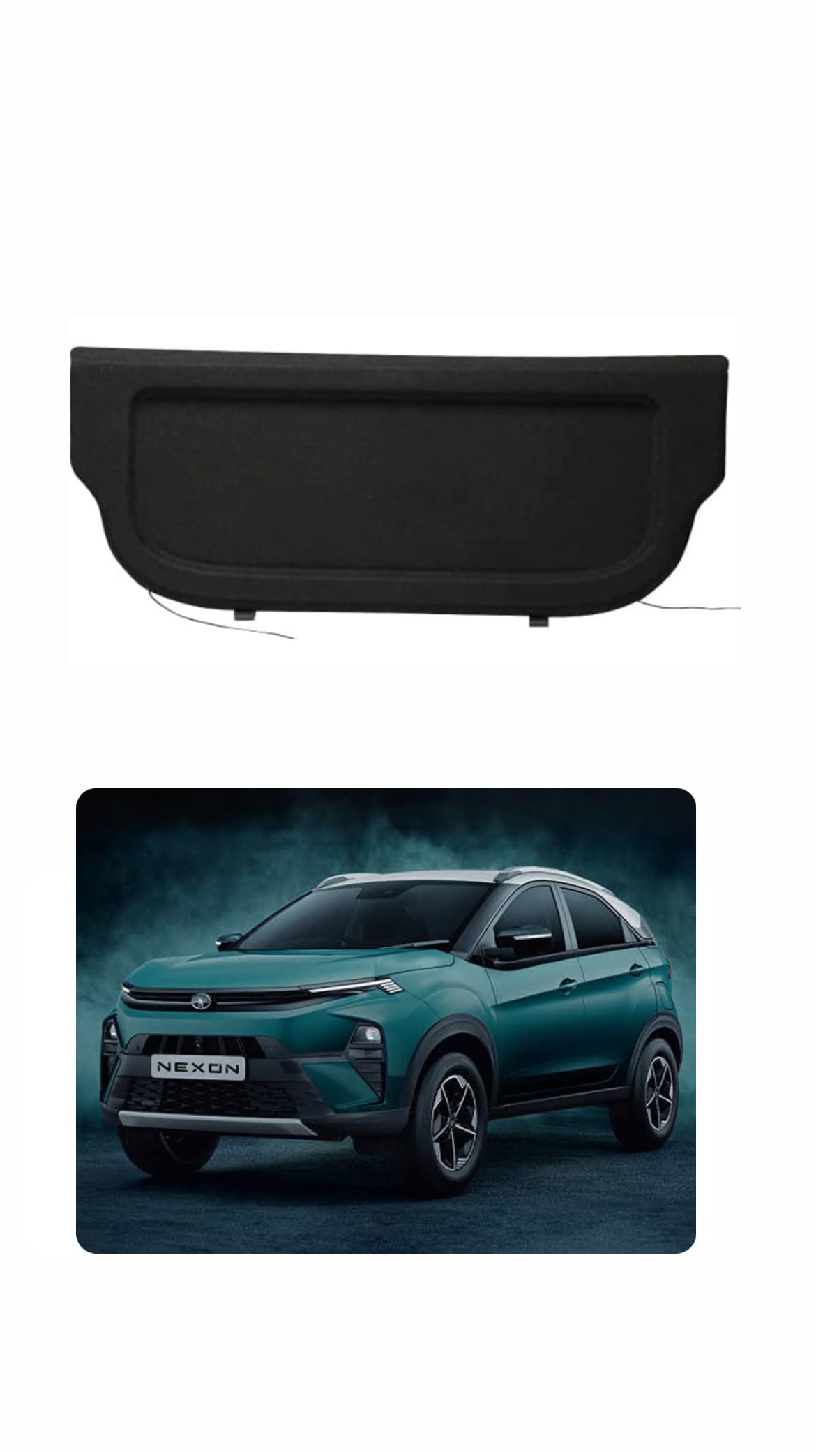 Decode Car Parcel Tray OEM Fitment Tray Compatible with Nexon (2023 Onwards).