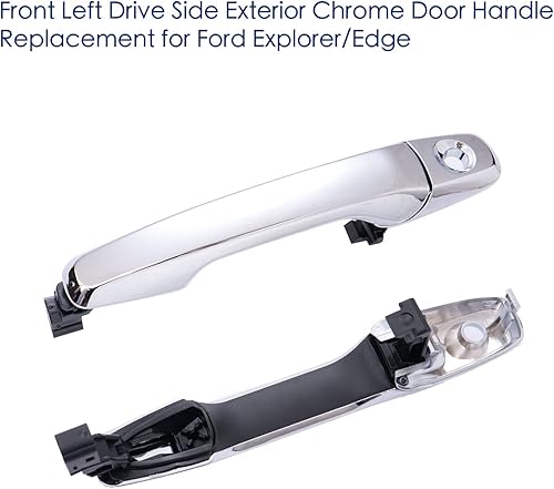 Miniatura 4 de Manija de puerta exterior delantera izquierda del lado del conductor compatible con Ford Explorer Edge 2011-2015, reemplaza a BA1Z78218A14A