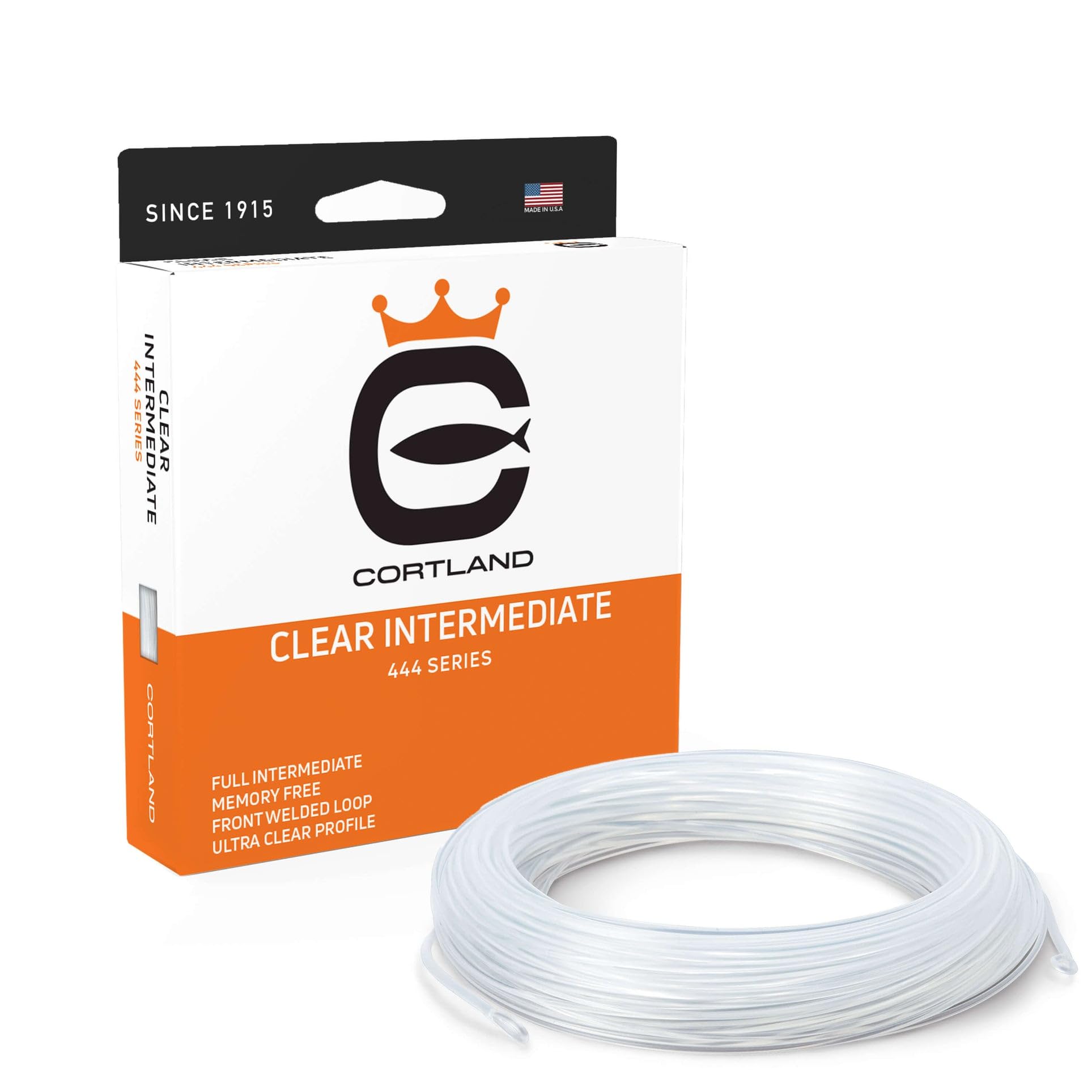 Cortland Line WF10I Big Game Fishing Line, Clear