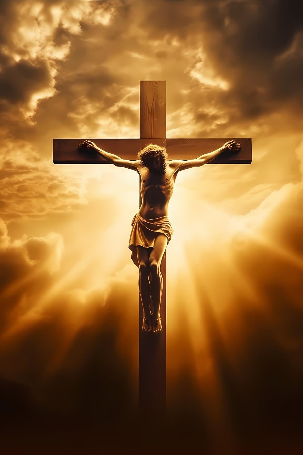 Christian Diamond Painting Kits for Adults and Kids Jesus Christ Cross 5D Diamond Art Kit DIY Full Drill Gem Art, Paint with Round Diamonds Paintings Packs for Home Wall Decor Gifts 20x30 inch