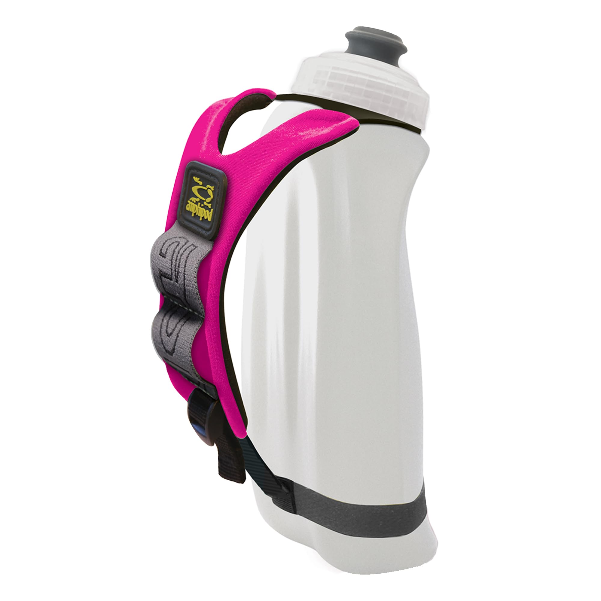 Amphipod Hydraform Ergo Minimalist Handheld Water Bottle, BPA-Free Hydration Pack for Ultra-Running, Marathons & Walking - Pink - 16 oz