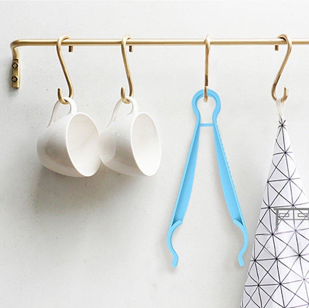 Pinze 2 Pezzi Pinze per Bambini Infantile per Alimentazione per Bambini Morsetto Clip per Biberon per Alimentazione di Latte Morsetto Clip di Ciuccio Anti -Slip
