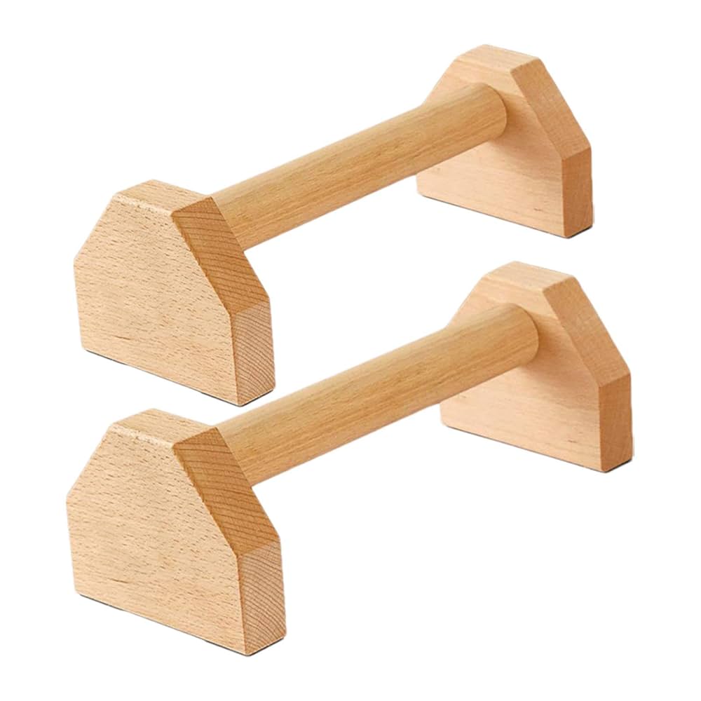 Amazon | 木製 プッシュアップバー 25cm 2個 耐荷重 150kg