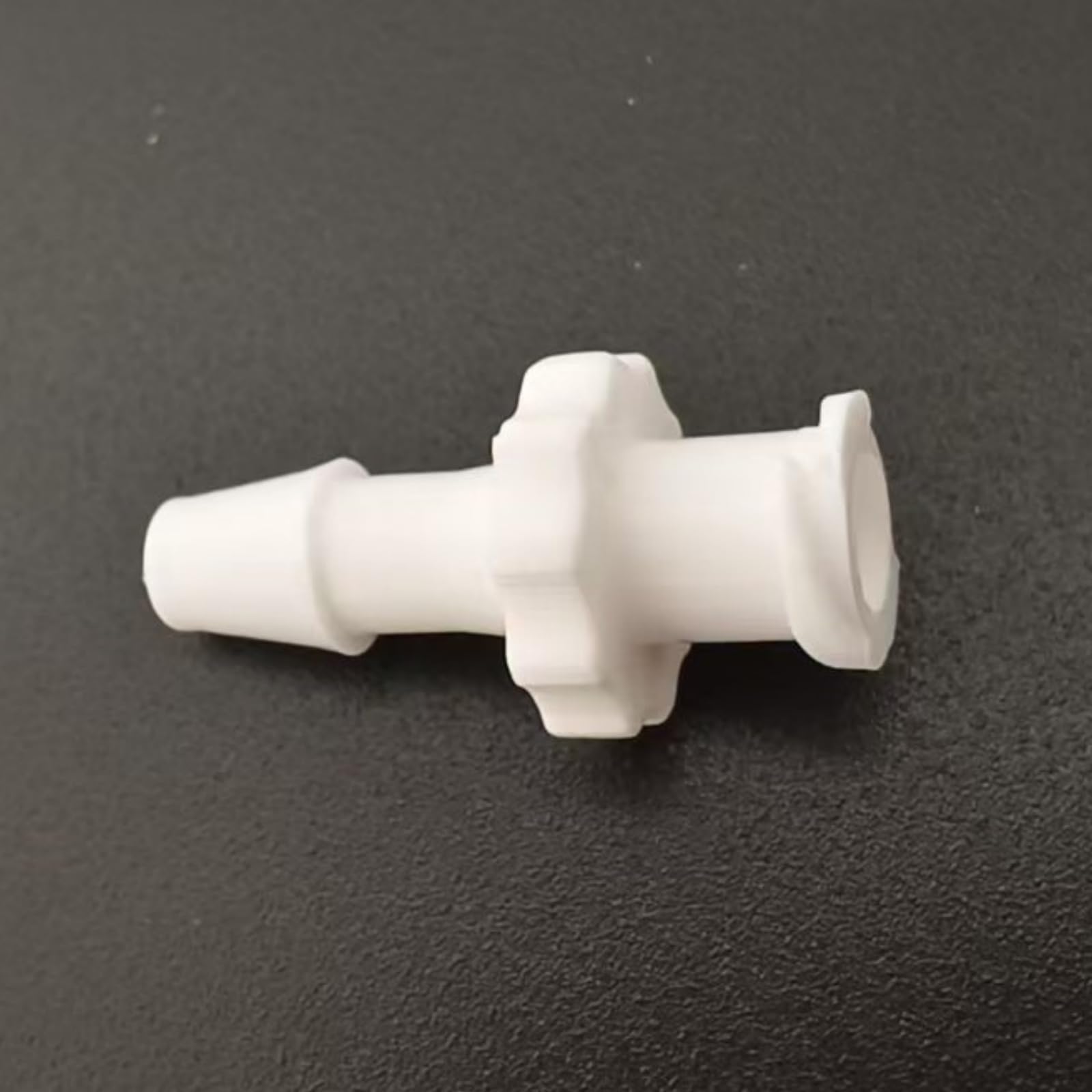 Conector Luer Lock hembra de PP blanco de 5/32 pulgadas for manguera, paquete de 100 for acuario de laboratorio