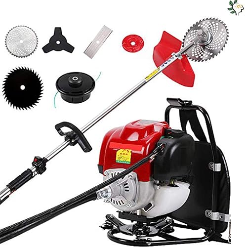 Gx35 Mochila de 4 tiempos 7 en 1 Cortador de Cepillos Tiller Hierba Cortadora de setos Cortacésped Wacker